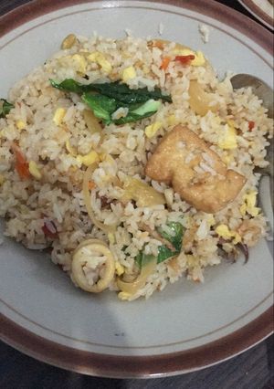 Foto resep Nasi goreng cumi