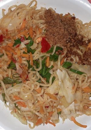 Foto resep Mie Goreng Sayuran Pedas