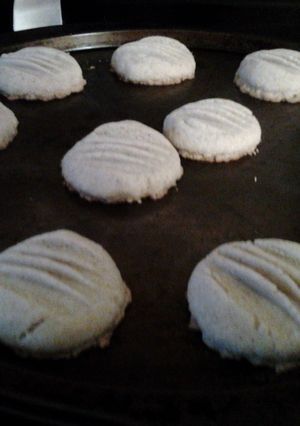 A picture of Shortbread Cookies (Easy to make gluten free).