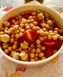 Ensalada vegana de garbanzos 🥗