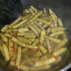 A picture of Green Beans - Easy. Spicy. Tasty..