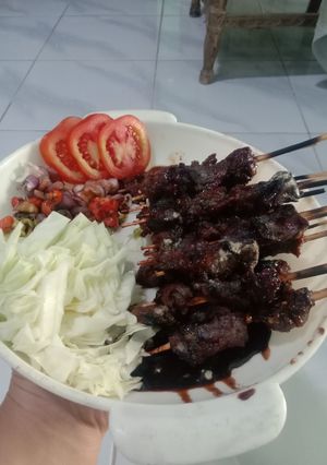 Foto resep Sate kambing empuk dan simple