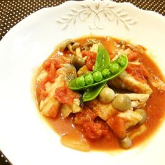A picture of Haddock Tomato Simmer.