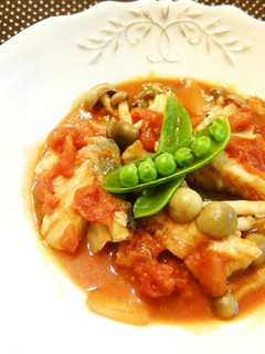 A picture of Haddock Tomato Simmer.