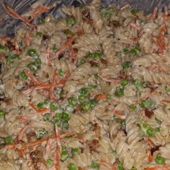 Gluten free bacon ranch pasta salad A picture of Gluten free bacon ranch pasta salad.