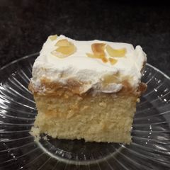 A picture of Plain sponge cake.