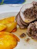 Filetes de lomo al horno con relleno al Pedro Ximénez
