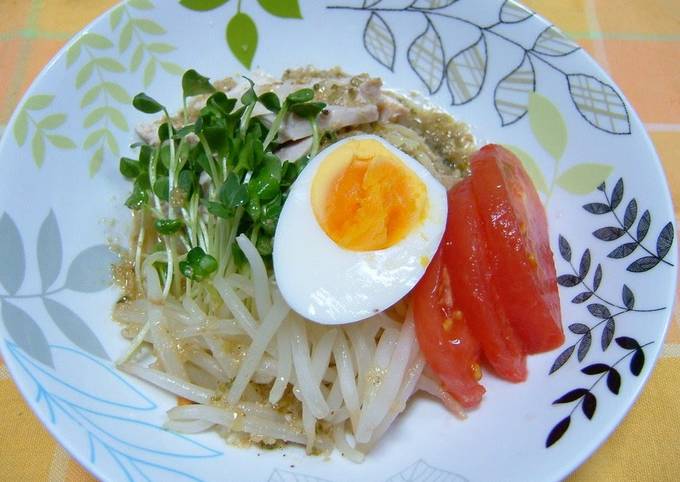 Recipe of Speedy Light &amp; Refreshing Chilled Chinese Noodles with a Salt-based Sauce