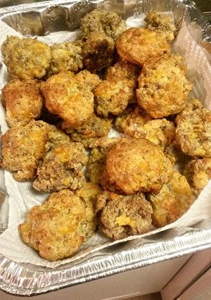 A picture of Sausage Balls.