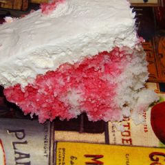 A picture of Strawberry Dump Cake.