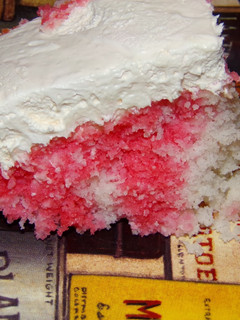 A picture of Strawberry Dump Cake.