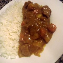 A picture of Kare Rice (Japanese Curry Rice).