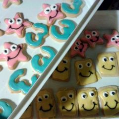 A picture of Birthday Biccies.