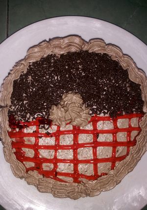 Foto resep Cake coklat teflon Tanpa kukus dan oven anti gagal modal sedikit hasil istimewa