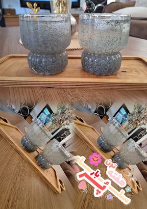 عکسی از دستور شربت آبلیمو،تخم شربتی🍸