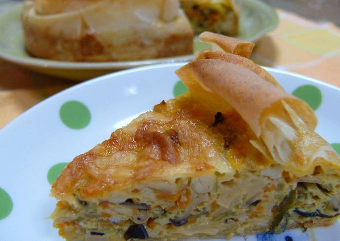 Healthy Chinese-Style Quiche