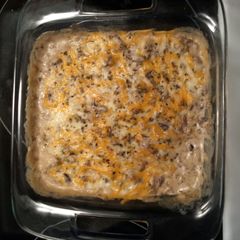 A picture of Ali's Marvelous Mushroom Dip.