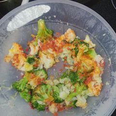 A picture of Simple Veggies and Cheese.