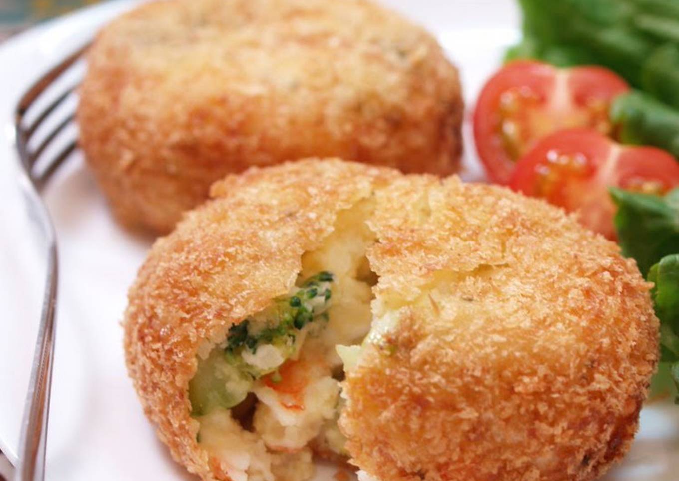 Shrimp and Broccoli Tartare Style Croquettes