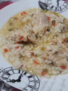 Una foto de Arroz con pollo