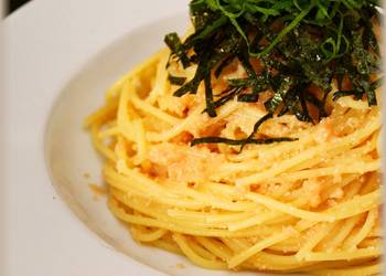 Easiest Way to Make Perfect Easy JapaneseStyle Mentaiko Pasta  Try It For Lunch