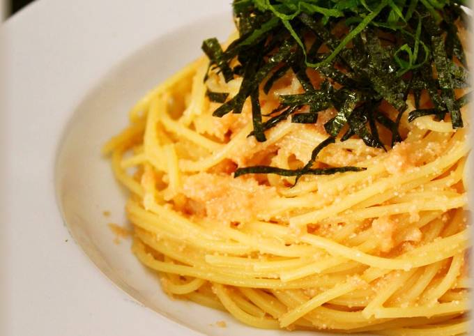 Easy Japanese-Style Mentaiko Pasta - Try It For Lunch!