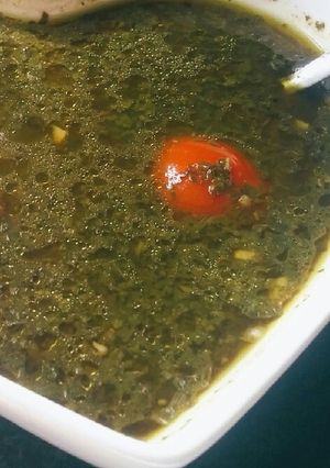 صورة لوصفة ملوخيه 💚