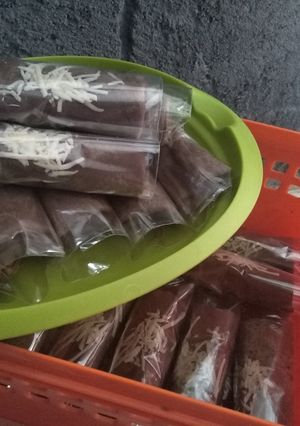 Foto resep Dadar gulung isi coklat pisang lumeerr
