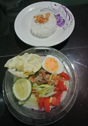 Foto resep Soto Daging susu ala soto Betawi