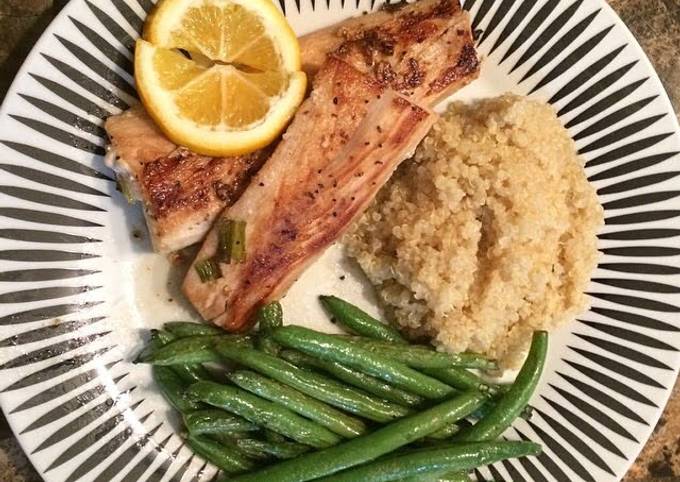 Step-by-Step Guide to Prepare Homemade Lemon Pepper Salmon