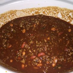 A picture of Wendy's Chili.