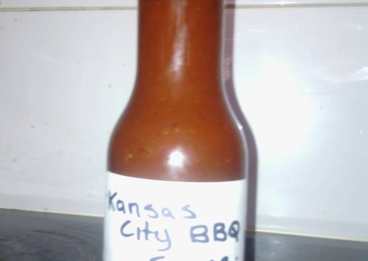 Easiest Way to Prepare Award-winning Kansas City BBQ Sauce
