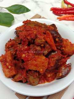 Foto resep Sambal Hati Ayam dan Tempe Gembus