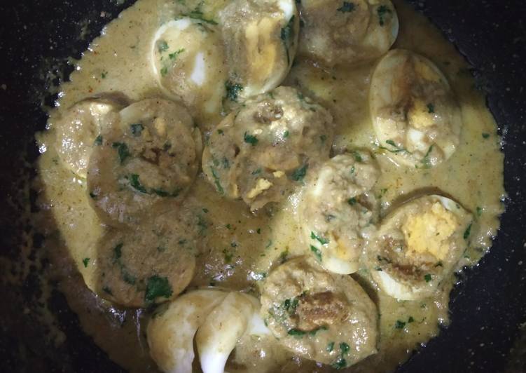 Recipe of Any-night-of-the-week Egg malai masala