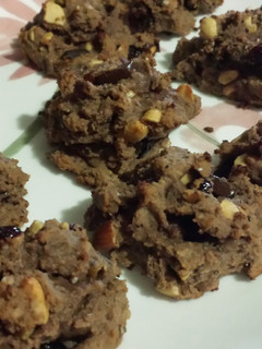 A picture of Protein Filled Chocolate Cookies.