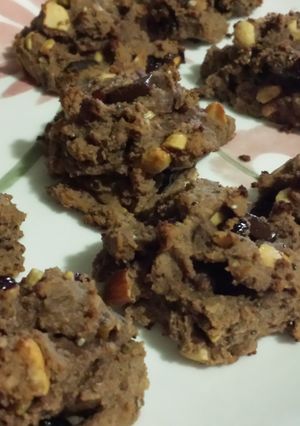 A picture of Protein Filled Chocolate Cookies.