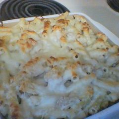 A picture of Baked Chicken Alfredo Ziti.