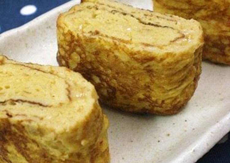 Steps to Make Speedy Tamagoyaki Omelettes with Gochujang and Mayonnaise - For Bentos