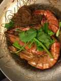 กุ้งอบวุ้นเส้น