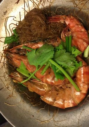 รูปของ กุ้งอบวุ้นเส้น
