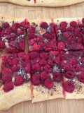 Raspberry and Chocolate Pizza