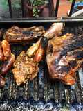Cordero asado
