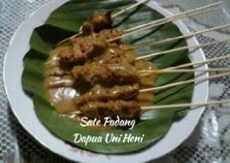 Sate Padang dan lontong 🥩