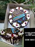 Spongecake vanilla Pondan edisi ulang tahun