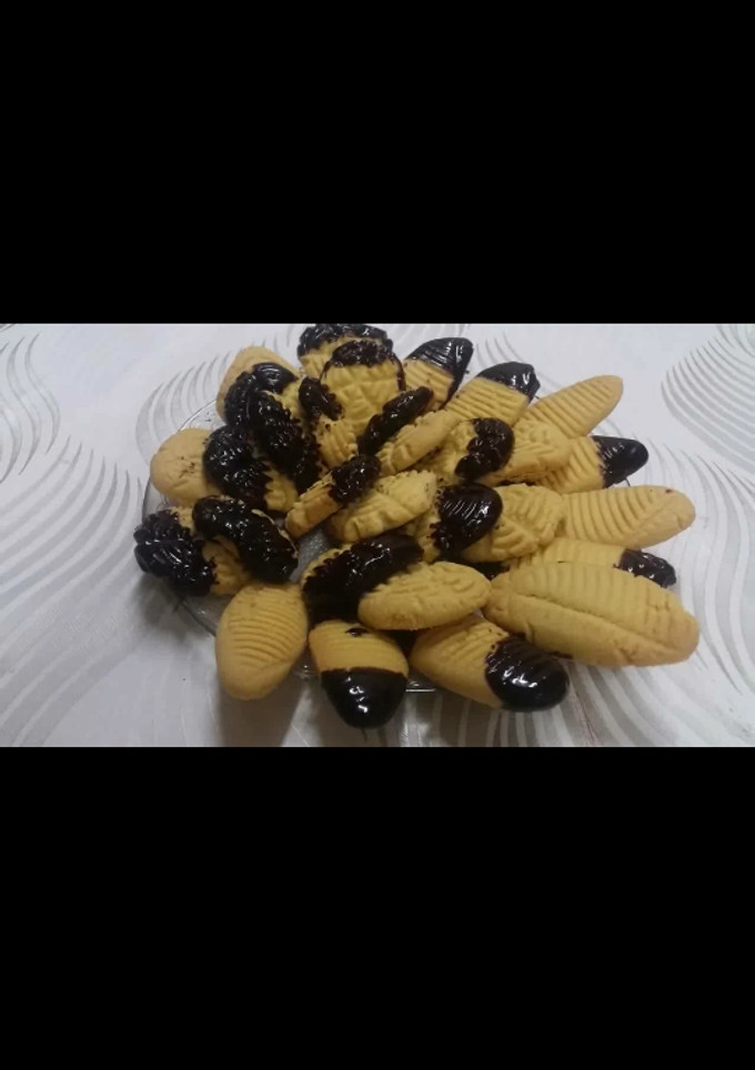 صورة لوصفة بسكويت بالشوكولاته ولا أسهل