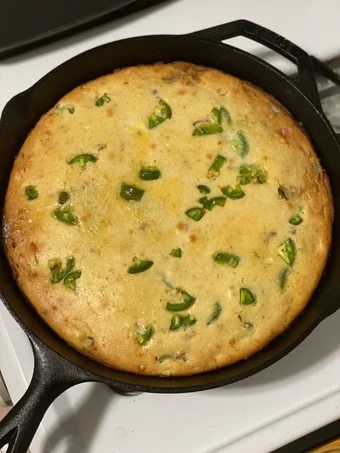 Easy Steps to Make Jalapeño Popper Corncake Skillet the So Delicious You can take Joss in your mouth