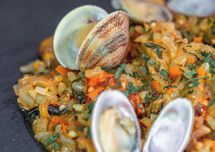 Riso Integrale con Lupini di Mare e Funghi Porcini