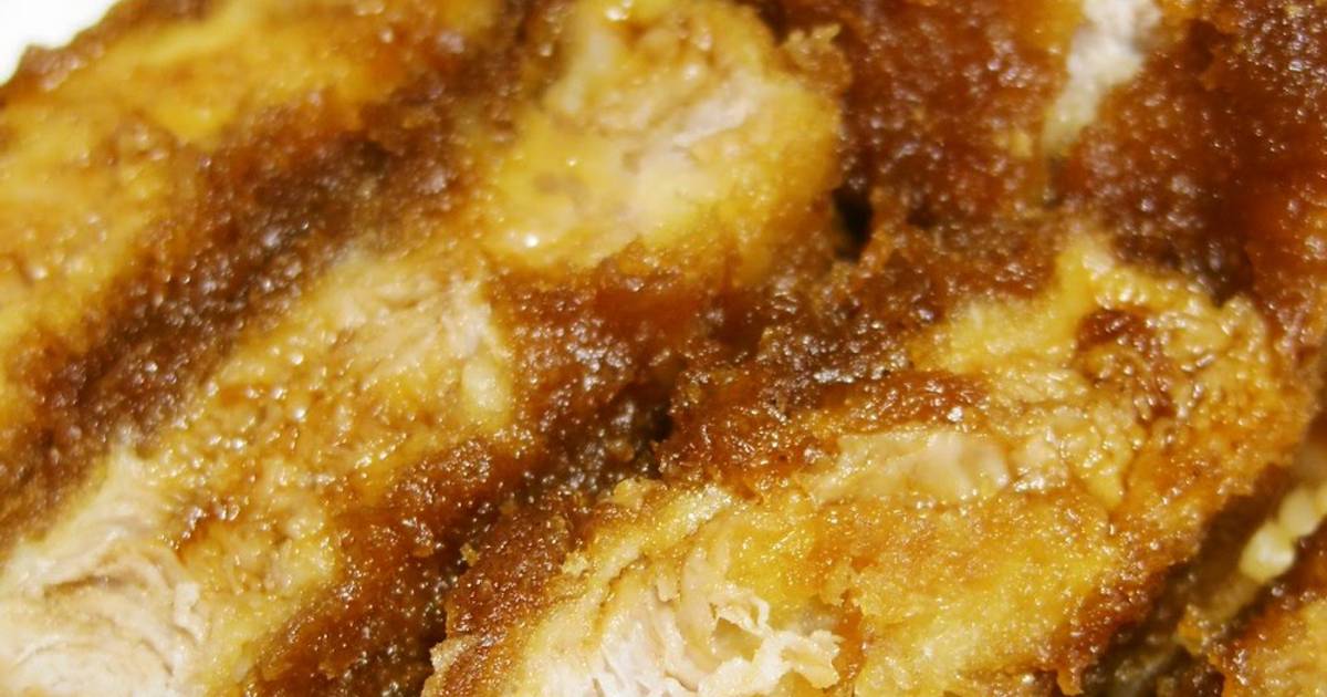 Katsu Rice Bowl with Japanese Worcestershirestyle Sauce Recipe by