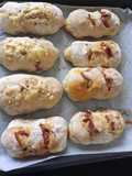 Pão com Chouriço / Pão com Queijo e Fiambre
