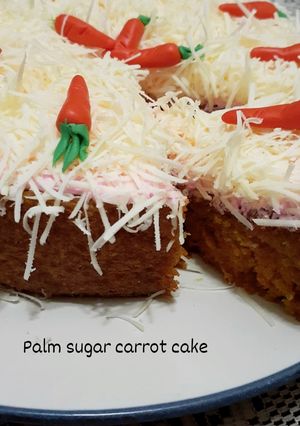 Foto resep Palm sugar carrot cake